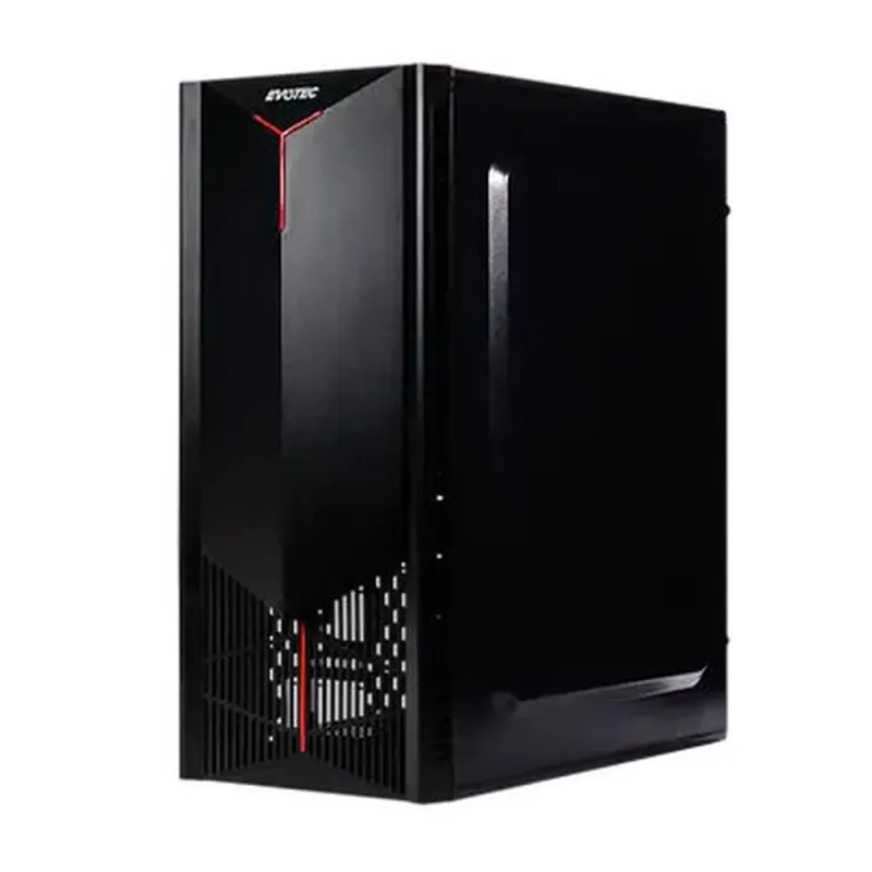 Gabinete Evotec EV-1025 - Mini Torre - ATX/Micro ATX/Mini ITX - Fuente 500W - Panel Lateral - EV-1025