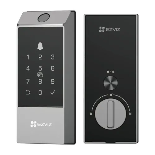 Cerradura Inteligente EZVIZ CS-DL04/PRO - Apertura Remota - Huella - Tag - Llave Mecánica - Contraseña - Modo de Privacidad - Alerta en Caso de Forzado - Control Remoto desde la App - CS-DL04/PRO Cerradura Inteligente EZVIZ CS-DL04/PRO - Apertura Remota - Huella - Tag - Llave Mecánica - Contraseña - Modo de Privacidad - Alerta en Caso de Forzado - Control Remoto desde la App - CS-DL04/PRO