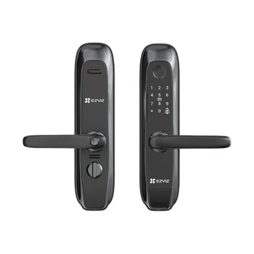 Cerradura Inteligente EZVIZ CS-L2S - Apertura con Código - Lectura de Huella y Tarjetas - Botón para Timbrar - CS-L2S