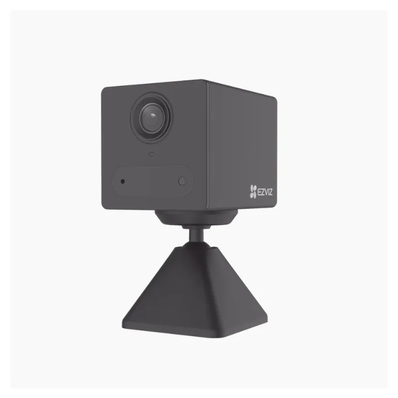 Mini Cámara IP Inalámbrica EZVIZ - Batería Recargable - 2 Mp - Uso en Interior - Grabación en La Nube - CSCB2BK