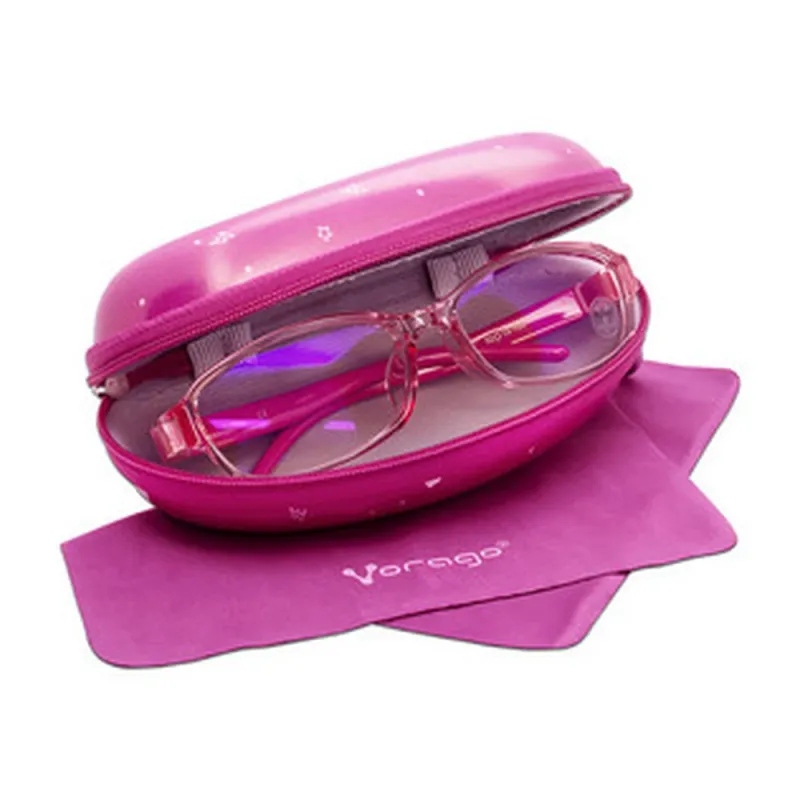 Lentes Para Pc/Tablet Vorago Kg 200, Kids, Anti Blue Light, Estuche, R - KG-200 PK