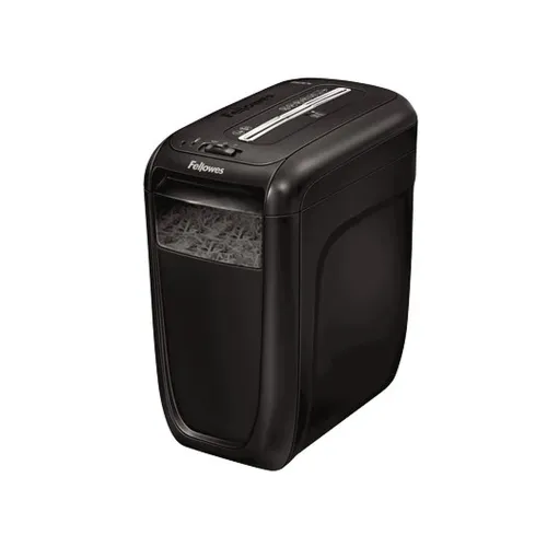 Trituradora Fellowes 60Cs - Corte Cruzado - 10 Hojas - Capacidad 6 Galones - Negro - 4606001
