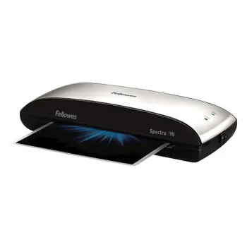 Enmicadora Fellowes Spectra 95 - Micas Calientes/Frías - Apagado Automático - Negro/Plata - 5738201