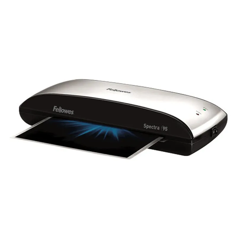 Enmicadora Fellowes Spectra 95 - Micas Calientes/Frías - Apagado Automático - Negro/Plata - 5738201