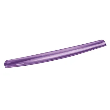 Reposa Muñecas Fellowes - Gel Cristal - Para Teclado - Morado - 91437