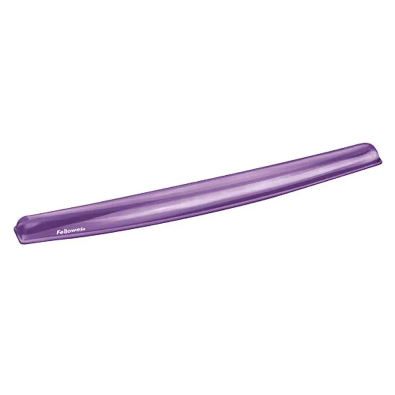 Reposa Muñecas Fellowes - Gel Cristal - Para Teclado - Morado - 91437