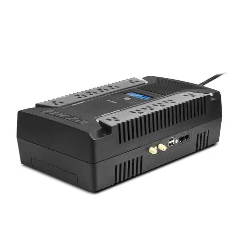 No Break Forza Power Technologies HT-750LCD - 750VA/375W - 12 contactos - Línea interactiva - LCD - AVR - HT-750LCD