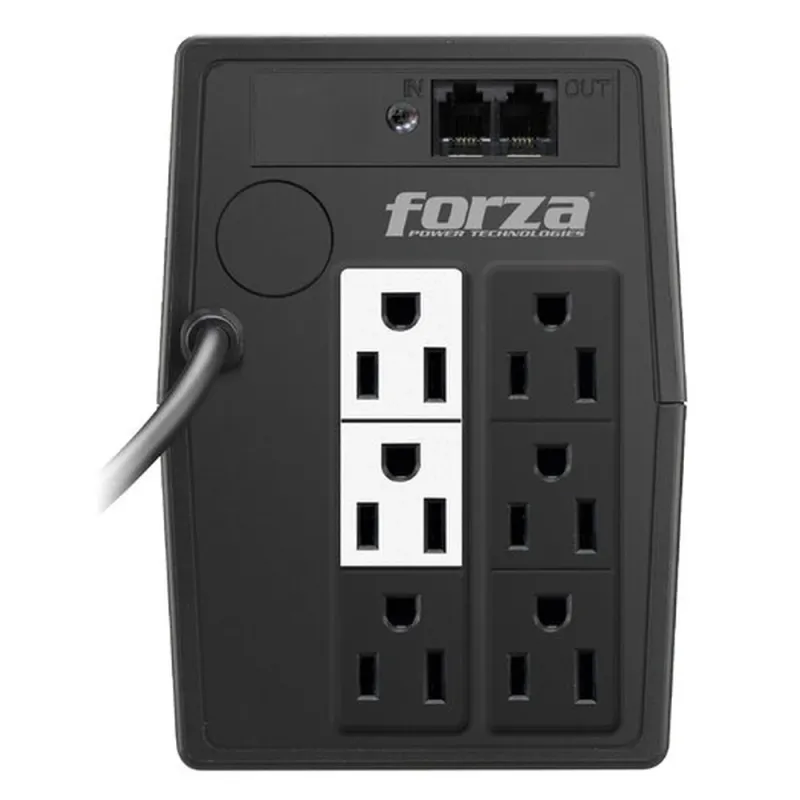 UPS Forza Power Technologies NT-511 - 500VA/250W - 6 Conectores - Línea Interactiva - NT-511