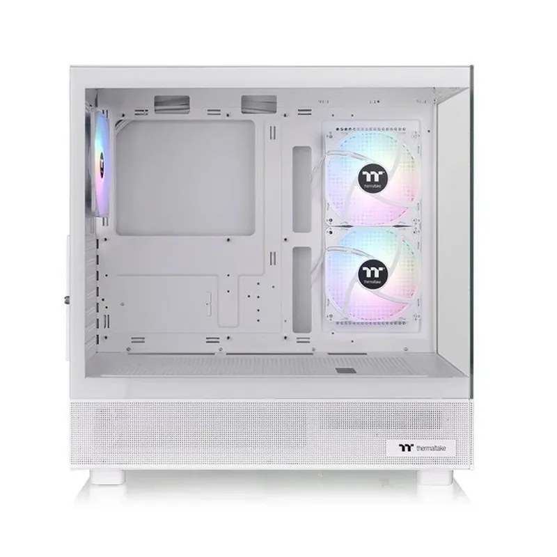 Gabinete Gamer Thermaltake View 270 Tg Argb Plus, Mid-Tower, Atx (Sin Fuente De Poder). Color Blanco. - CA-1Y7-00M6WN-01