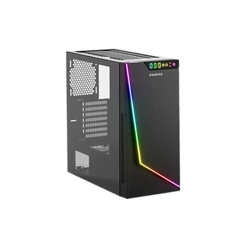 Gabinete Gamer Gamdias Argus M1 - Media Torre - E-ATX/ATX/Micro ATX/Mini-ITX - Panel Lateral - RGB - ARGUS M1