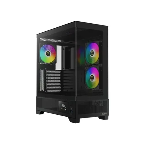 Gabinete Gamer Gamdias ATLAS M1 - Media Torre - ATX/Micro-ATX/Mini-ITX - 3 Ventiladores - Panel Lateral - GD-ATLAS M1