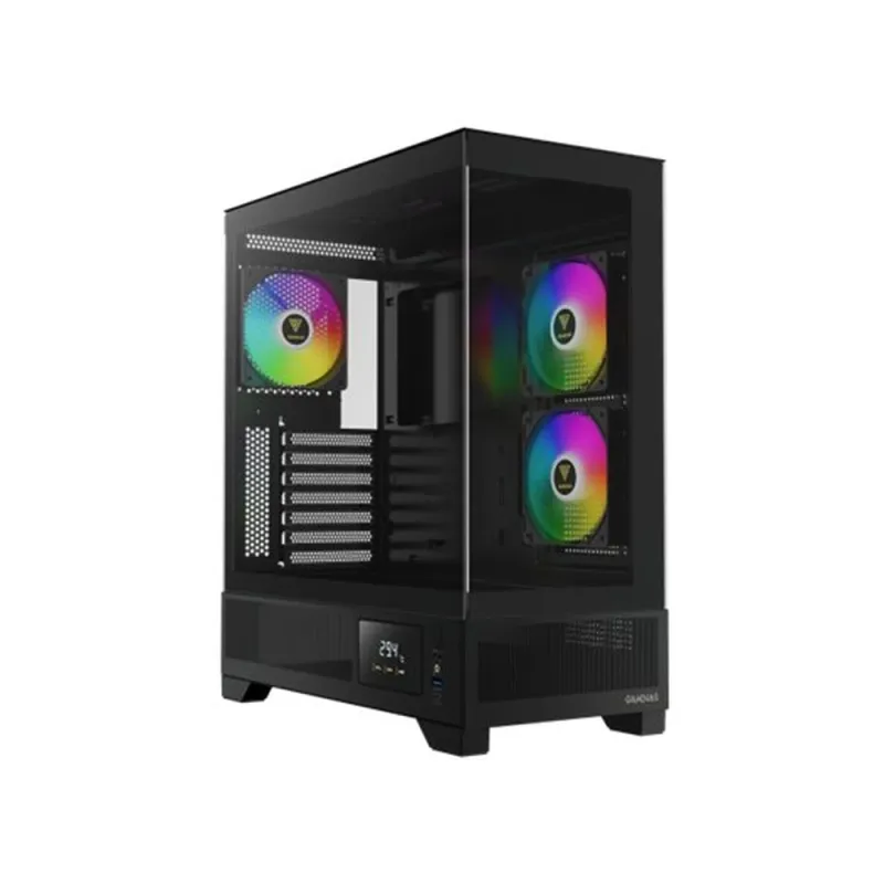 Gabinete Gamer Gamdias ATLAS M1 - Media Torre - ATX/Micro-ATX/Mini-ITX - 3 Ventiladores - Panel Lateral - GD-ATLAS M1