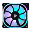 Ventilador Game Factor FG500 - 120mm - 1900 RPM - Negro - FG500-BK