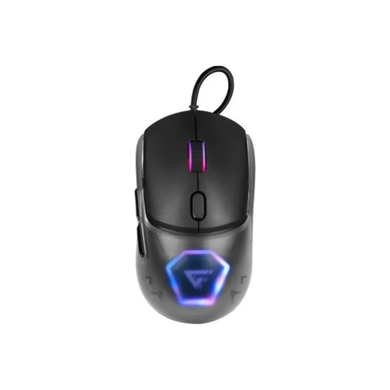 Mouse Gamer Game Factor MOG530 - Alámbrico - USB - RGB - Negro - MOG530-BK