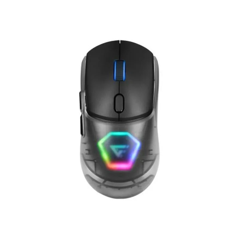 Mouse Gamer Game Factor MOW700 - Inalámbrico - USB - RGB - Negro - MOW700-BK