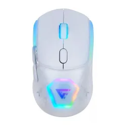 Mouse Gamer Game Factor MOW700 - Inalámbrico - RGB - Blanco - MOW700-WH