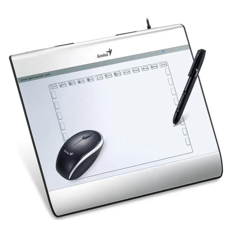 Tableta Digital Genius MousePen i608X - Para Diseño - Compatible con Mac - USB  - 31100029101