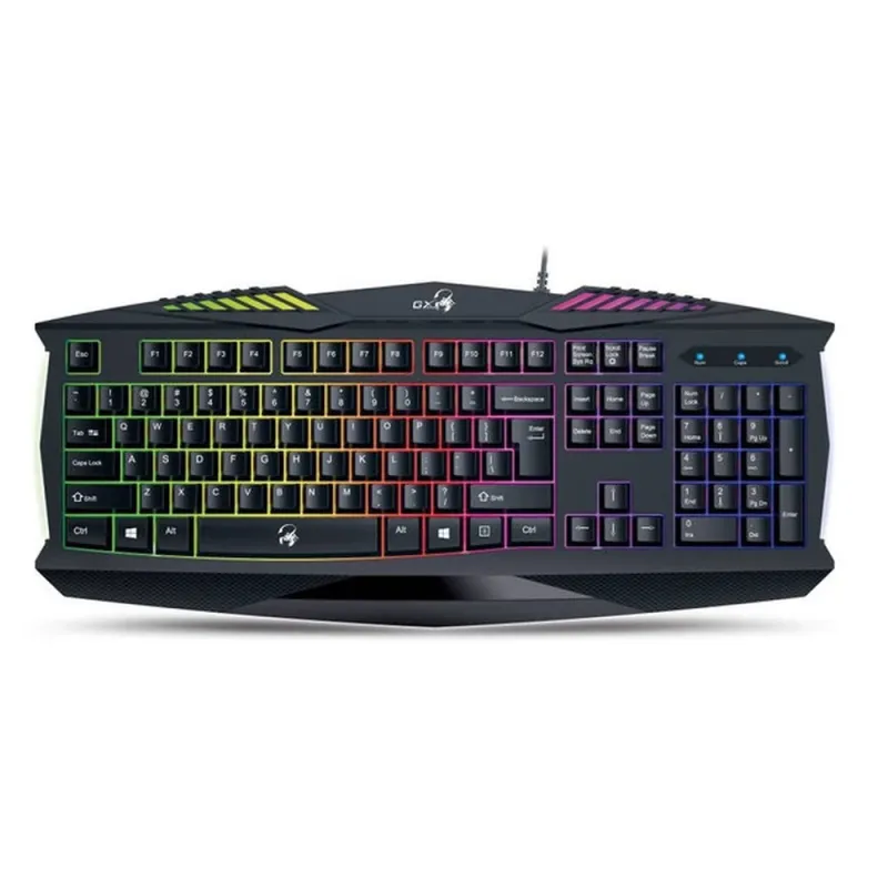 Teclado Gamer Genius Scorpion K220 - Alámbrico - USB - Español - Negro - 31310475101
