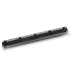 Panel de Parcheo SAXXON P19724N5 - Cat5e - 24 Puertos - P197-24N5