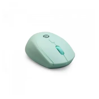Mouse Getttech Colorful - Inalámbrico - USB - Menta - GAC-24408M