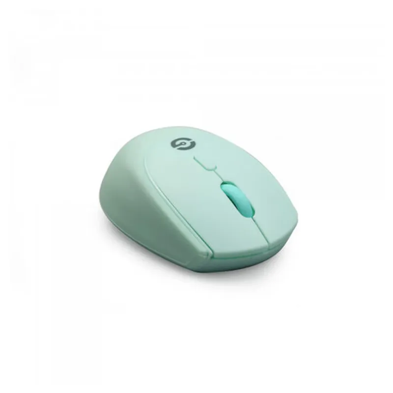 Mouse Getttech Colorful - Inalámbrico - USB - Menta - GAC-24408M