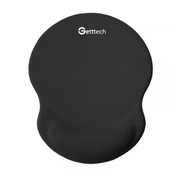 Mousepad Getttech Gel Mousepad - Con Reposamuñecas  - GGD-STD-01-BK