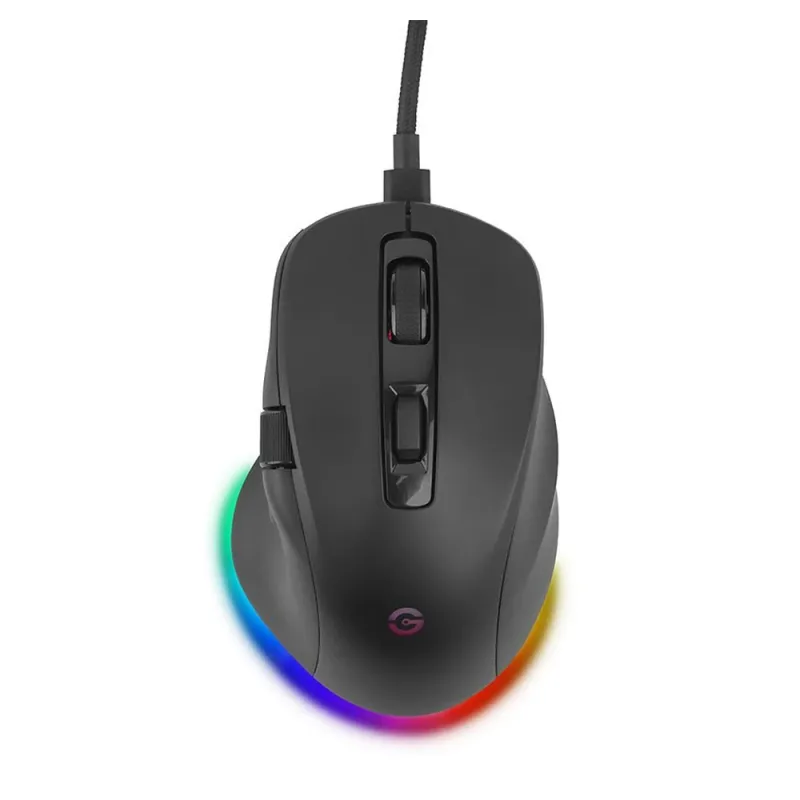 Mouse Gamer Getttech GGM-RGBTR-01 - Inalámbrico/Alámbrico - 7 Botones - RGB - GGM-RGBTR-01
