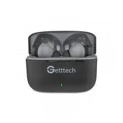 Auriculares Getttech GUE-T8PBL-BG - Inalámbricos - Estuche de Carga - Negro - GUE-T8PBL-BG Auriculares Getttech GUE-T8PBL-BG - Inalámbricos - Estuche de Carga - Negro - GUE-T8PBL-BG