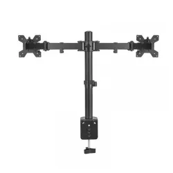 Soporte Getttech GWM-DT232-01 - 19" a 32" - Hasta 8kg - Brazo Articulado - Dos Monitores - GWM-DT232-01