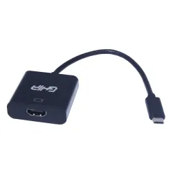 Adaptador GHIA ADAP-12 - USB 3.1 Tipo C a HDMI - ADAP-12 Adaptador GHIA ADAP-12 - USB 3.1 Tipo C a HDMI - ADAP-12
