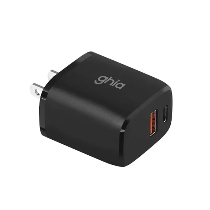 Cargador de Pared GHIA GAC-243 - USB-C - 20W - Negro - GAC-243