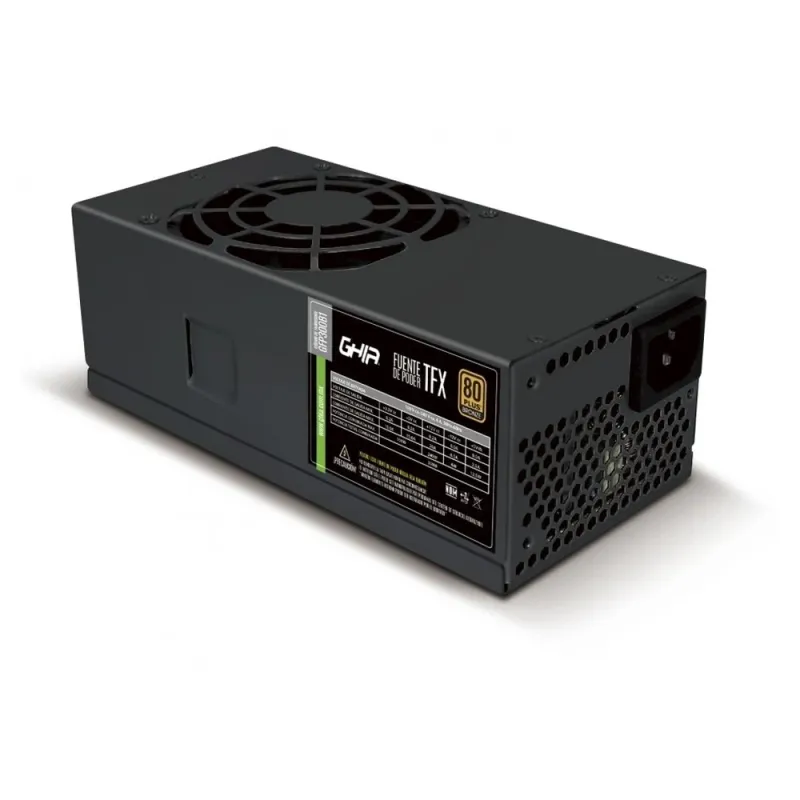 Fuente de Poder GHIA GFP300B1N - 300W - TFX - 20+4 Pin - 3 SATA - 1 Molex - GFP300B1N