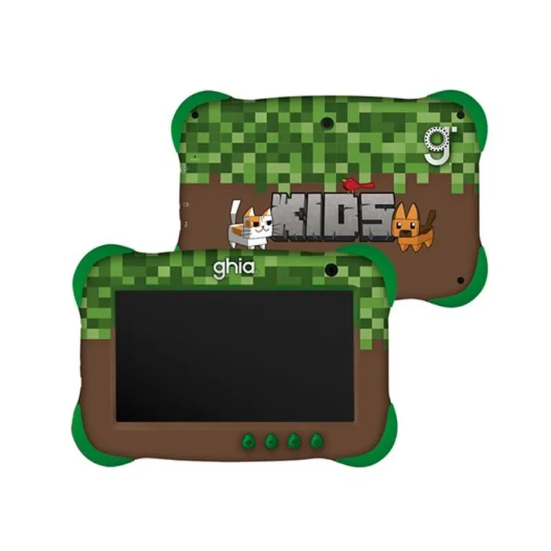 Tablet GHIA Kids GK133 - 7" - A133 Quad Core - 4GB - 64GB - Cámara 0.3MP/2MP - Android - GK133P24