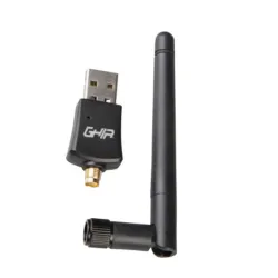 Adaptador de Red GHIA GNW-U4 - 300 Mbps - 2.4 GHz - USB - GNW-U4