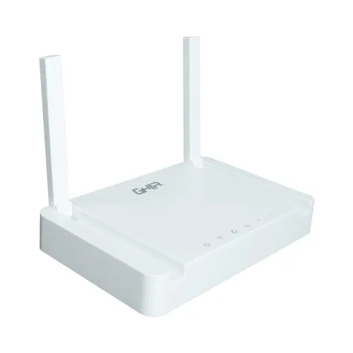 Router GHIA GNW-W2 - 2.4 GHz - 300 Mbit/s - 3x RJ-45 - 2 Antenas - GNW-W2 Router GHIA GNW-W2 - 2.4 GHz - 300 Mbit/s - 3x RJ-45 - 2 Antenas - GNW-W2
