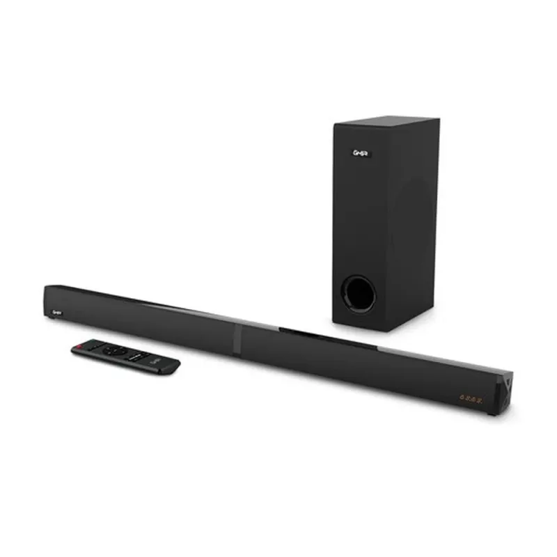 Barra de Sonido GHIA GSB-014 - 2.1 Canales - Bluetooth - USB - 100W - Desmontable - GSB-014