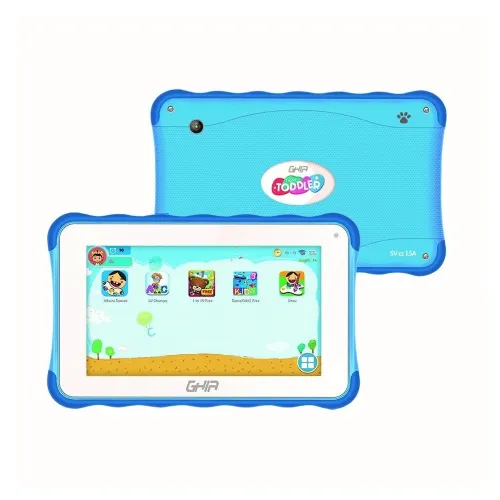Tablet GHIA Toddler GT133 - 7" - A133 - 2GB - 32GB - Cámaras 0.3MP/2MP - Android - Azul - GT133A2