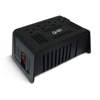 Regulador GHIA GVR-010 - 1000VA/400W - 4 Contactos - GVR-010