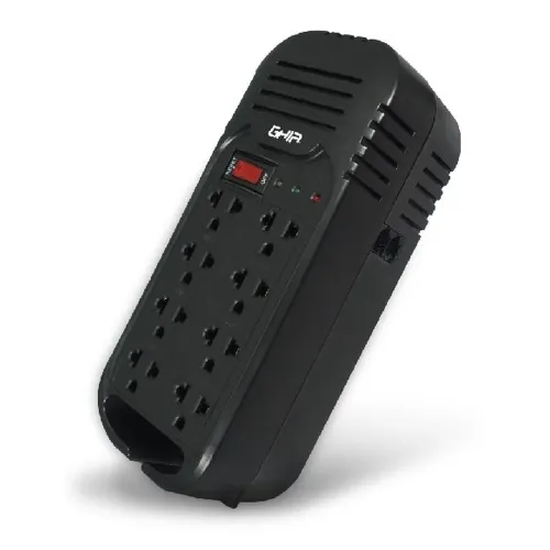 Regulador GHIA GVR-013 - 1300VA/600W - 8 Contactos  - GVR-013