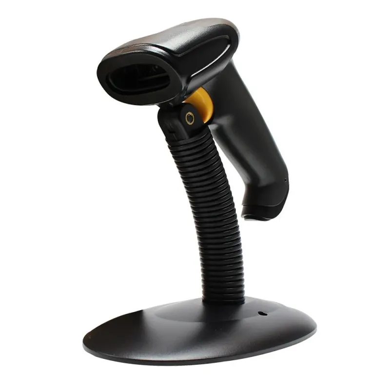 Lector de Código de Barras GHIA GSCB1 - CCD - 1D - USB - Incluye Base - GSCB1