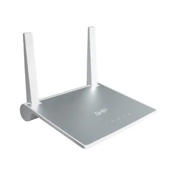 Router GHIA GNW-W1 - 2.4 GHz - 300 Mbit/s - 3x RJ-45 - 2 Antenas - GNW-W1