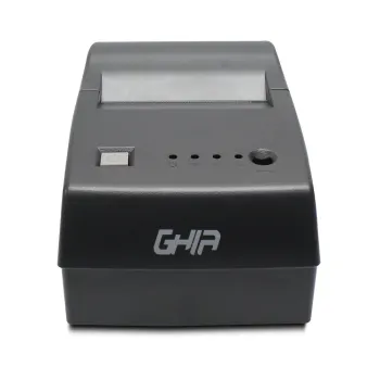 Impresora de Tickets GHIA GTP58B1 - Térmica - 58mm - 203dpi - USB - Negro - GTP58B1