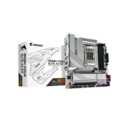 Tarjeta Madre Gigabyte B650M AORUS ELITE AX ICE - Socket AM5 - 4xDDR5 - 4400/6600(OC)/8000(OC)MHz - HDMI - DisplayPort - Micro ATX - B650M A ELITE AX ICE Tarjeta Madre Gigabyte B650M AORUS ELITE AX ICE - Socket AM5 - 4xDDR5 - 4400/6600(OC)/8000(OC)MHz - HDMI - DisplayPort - Micro ATX - B650M A ELITE AX ICE