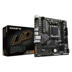 Tarjeta Madre Gigabyte A620M H - Socket AM5 - 2x DDR5 - 4400/5200/6400(O.C.)MHz - HDMI - DisplayPort - USB 2.0/3.2 - Micro ATX - A620M H Tarjeta Madre Gigabyte A620M H - Socket AM5 - 2x DDR5 - 4400/5200/6400(O.C.)MHz - HDMI - DisplayPort - USB 2.0/3.2 - Micro ATX - A620M H