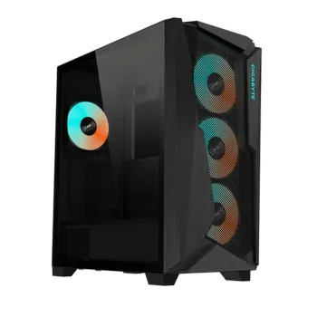 Gabinete Gamer GIGABYTE C301 GLASS - Media Torre - E-ATX/ATX/Micro ATX/Mini-ITX - Panel Lateral - GB-C301G