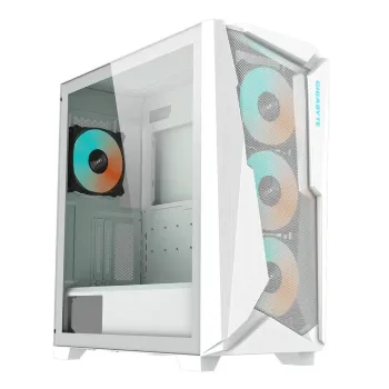 Gabinete Gamer Gigabyte C301 GLASS WHITE - Media Torre - ATX/Micro ATX/Mini ITX/E-ATX - Panel Lateral - Blanco - GB-C301GW