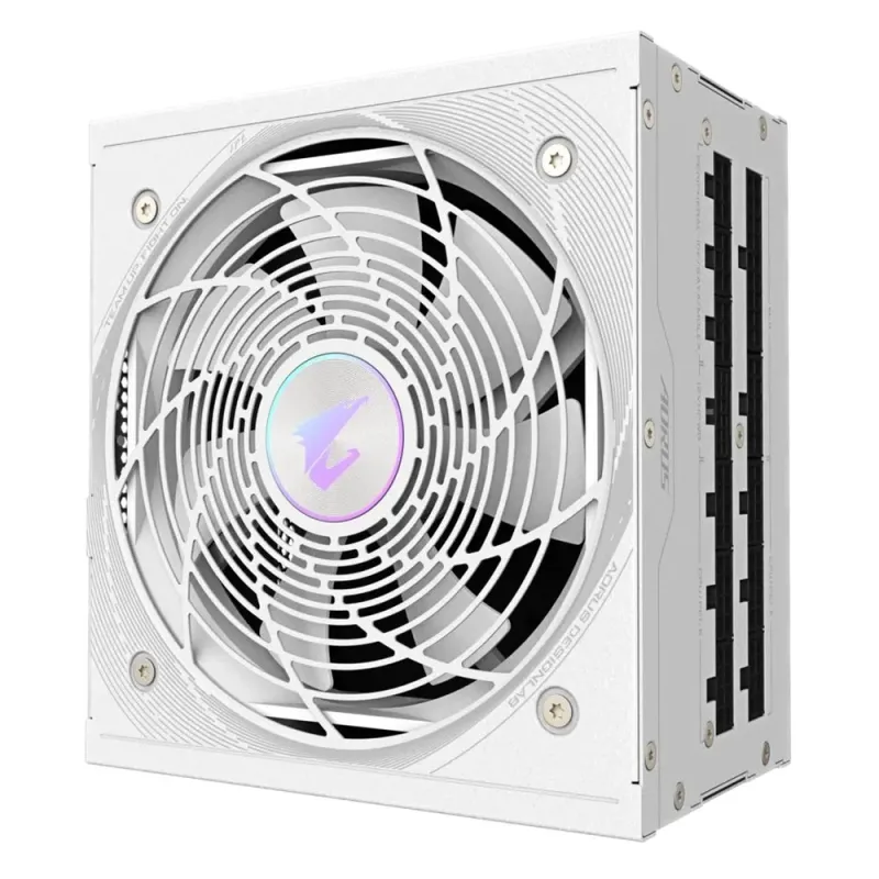 Fuente de Poder Gigabyte AORUS ELITE P850W Platinum ICE - 850W - ATX - 20+4 pin - 8 SATA - 80 PLUS Platinum - GP-AE850PM PG5 ICE