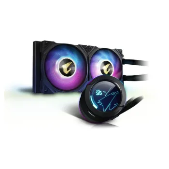 Enfriamiento Líquido Gigabyte AORUS WATERFORCE X 240 - 2 Ventiladores - 800 a 2500 RPM  - GP-AORUS WATERFORCE X 240
