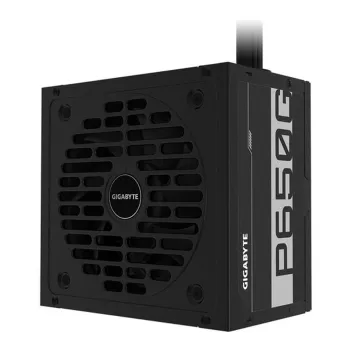 Fuente de Poder Gigabyte P650G - 650W - ATX - 20 + 4 Pines - 6 SATA - PCI-Express - 80 Plus Gold - GP-P650G-US