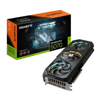Tarjeta de Video Gigabyte GeForce RTX 5070 GAMING OC 12G - 12GB - 192-bit - PCI-E 5.0 - GDDR7 - HDMI - DisplayPort ¡Cómpralo y llévate Borderlands 4 Standard Edition! Un código por cliente - GV-N5070GAMING OC-12GD